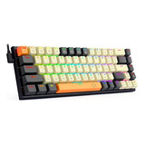 Teclado Mecánico Para Juegos Redragon, 60 Por Ciento Keyboar