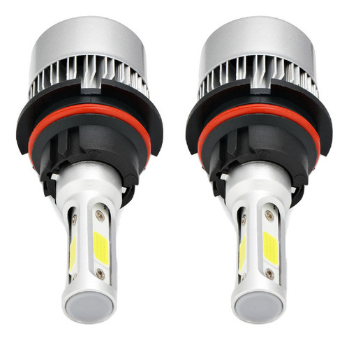 Kit Focos Led 9007 De 14000 Lm Para Ford Luz Alta Y Luz Baja