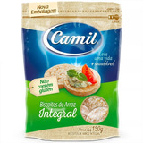 Mini Biscoito De Arroz Integral Camil 150g