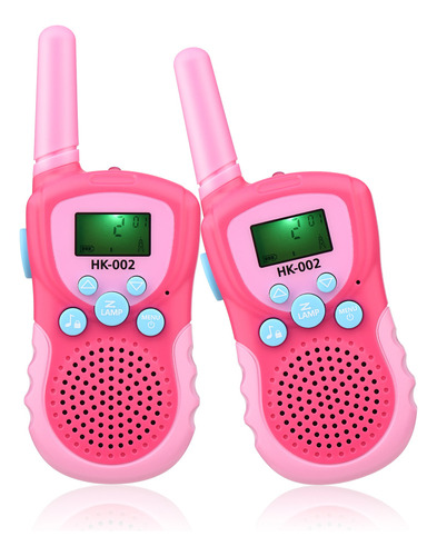 Walkie Talkie Para Niños.vías Juguetes Radio Max. 3km Larg