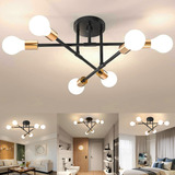 Lámpara Colgante 70cm Techo Moderna Decorativas Luces 6 Luz