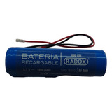 Batería Recargable 18650 Con Conector Universal Para Bocina