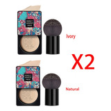 2 Unidades Bb Beauty Cream Base Crema Impermeable+esponja