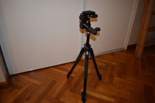 Tripode Manfrotto 190xprob + Cabezal 808rc4 +funda Manfrotto