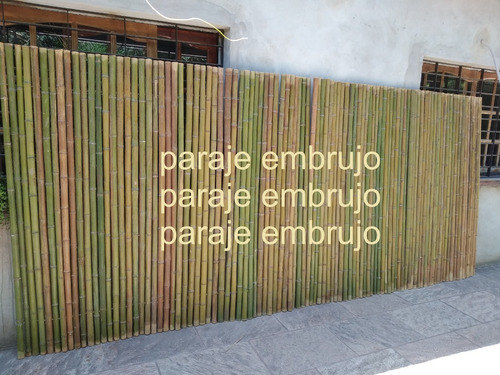 Cañas. Bambu Tacuara Pergola Cerco Mejor Precio 0.8 X 1metro