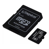 Memoria Micro Sd Kingston Canvas 32gb 100mb/s Clase 10