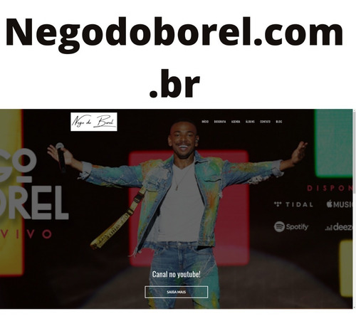 Vendo Site Negodoborel  - Br  Oficial - Aceito Propostas