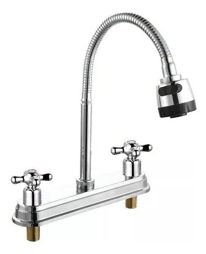 Grifo Mezcladora Tarja  Llave Para Fregadero Flexible Cocina