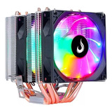 Cooler Risemode Gamer G800 Rgb Rainbow Tdp 130w Intel Amd