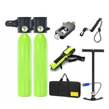 Kit Buceo 2 Tanques + Bomba Manual