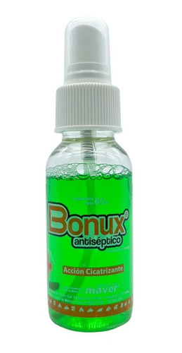 Bonux Cicatrizante De Heridas 60 Ml Animales Antiséptico