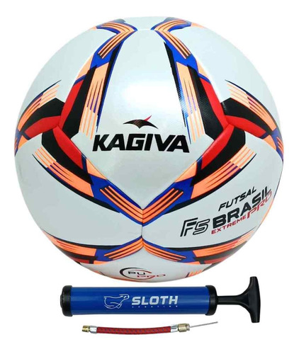 Bola De Futsal Brasil Kagiva F5 Extreme Pro + Bomba De Ar