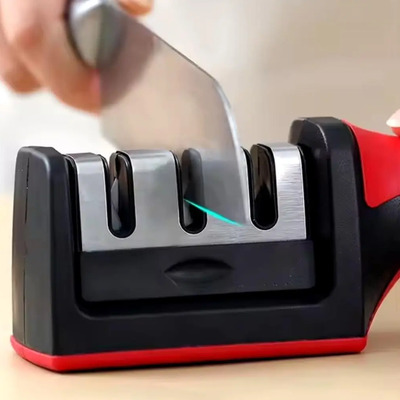 Afilador De Cuchillos De Tungsteno Portátil Para El Hogar Negro | Envío gratis