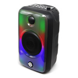 Fs-1758bt Bocina Portatil Bluetooth Con Luz Frontal Rgb