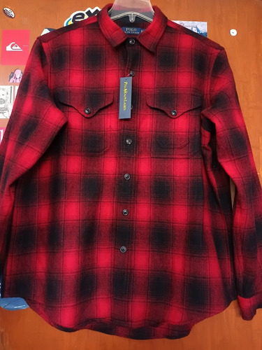 Camisa Ralph Lauren Polo Xl/tg Coderas Lana 