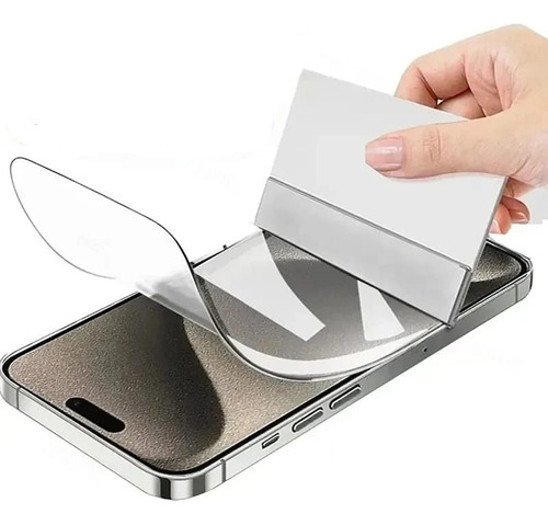 3 Piezas Mica Hydrogel Para iPhone Modelos Hidrogel Flexible