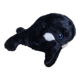 Orca De Peluche Ballena Chica 18cm Animales Marinos 10818xs