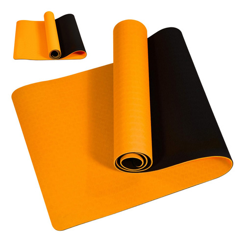 Tapete Para Yoga Ejercicio Entrenamiento 8mm Grosor 183x61cm