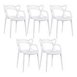 5 X Cadeiras Allegra Ana Maria Cozinha Jantar Cor Da Estrutura Da Cadeira Branco