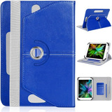 Funda Para Tablet De 10.1 Sony Xperia Z4 Con Rotacion Azul 