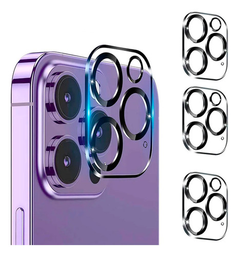 Vidrio Completo Protector Lente De Cámara Para iPhone Modelo