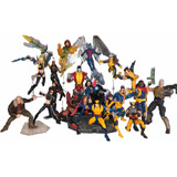 Remate Lote 20 Figuras Marvel Legends De Los X-men + Bases