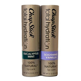 2 Pk Chap Stick Total Hydration Balsamo Labial 3.5g Usa