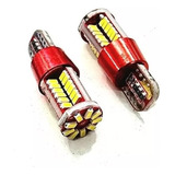 X2 Ampolletas Luz 57 Led T10 Canbus Cola Pescado 12v 24v