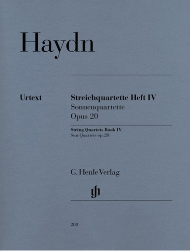 Streichquartette Heft Iv Op. 20