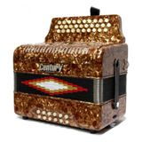 Century Acordeon Diatonico Tono Fa Cafe 12 Bajos C3012fac