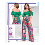 Crop Top Cklass 965-17 Verde-outlet/saldos Mchn