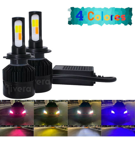 M4 Bulbo Led Tipo Xenon Camaleon Alta H7 A3 2007 Whd