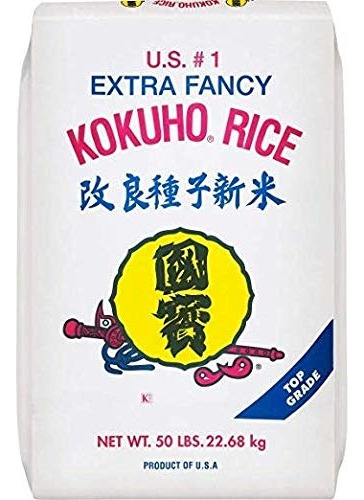 Arroz Para Sushi 22.68kg. Kokuho