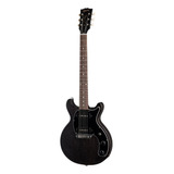 Guitarra Elétrica Gibson Modern Collection Les Paul Special Tribute Dc De  Mogno Worn Ebony Laca Nitrocelulósica Acetinada Com Diapasão De Pau-rosa