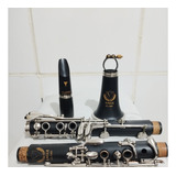 Clarinete Eagle Cl04n Sib 17 Usado Com Bag De Luxo