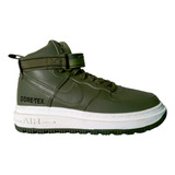 Zapatilla Nike Air Force 1 Gore Tex Green 