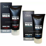 Serum Energy Time + Hidro Detox. Dermik Emerging Men. Pack