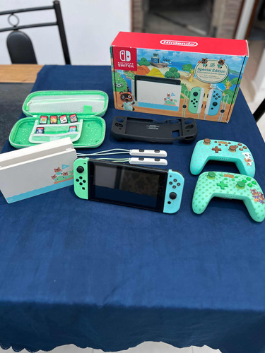 Nintendo Switch Edición Animal Crossing Completa