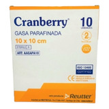 Gasa Parafinada 10 X 10cm / Cranberry