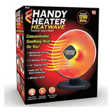 Ontel Handy Heater Heatwave Calentador Parabólico Con Tecnol