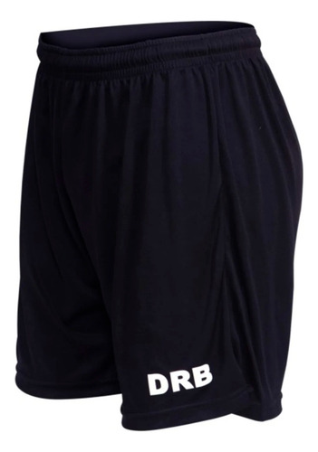 Short Liso Drb Deportivo Futbol Tenis Paddle Pantalon Corto