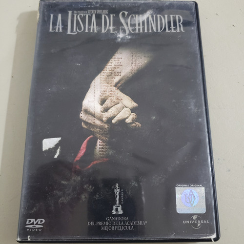 Película La Lista De Schindler Dvd Original 2 Discos.