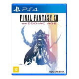 Final Fantasy Xii: The Zodiac Age  Final Fantasy Xii Standard Edition Square Enix Ps4 Físico