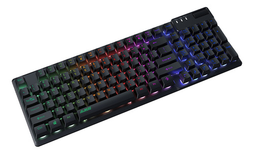 Teclado Ajazz Base Metal Anti-ghosting Gaming Wired De 19 Te