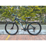 Bicicleta Venzo Rin29 Negraazul Altus 8x3