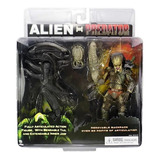 Alien Vs Predator Pvc Action 2 Bonecos Kit Brinquedo Coleção