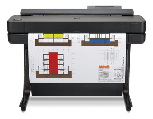 Impressora Ploter Hp Designjet T650 A0 + Bulk Ink Instalado