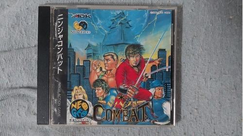 Ninja Combat- Neo Geo Cd-original