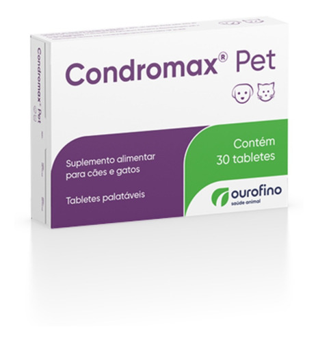 Condromax Pet 30 Un Suplemento P/ Cachorro Gato Condroitina