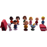 Figuras De Coleccion Snoopy Y Amigos Set De 12 Figuras 